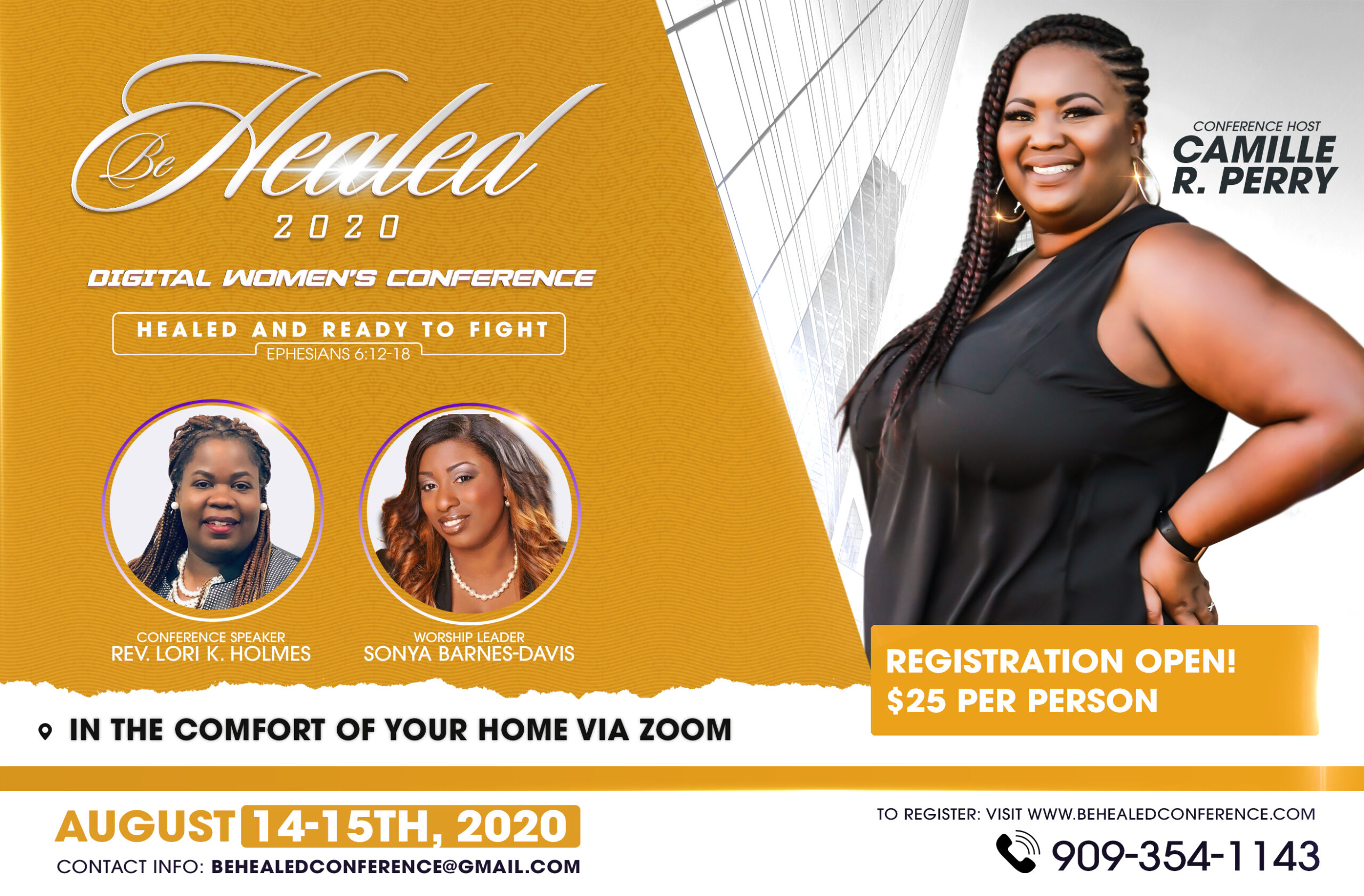 Be Healed 2020 Women’s Conference & Retreat 3Ps Christian Ministries